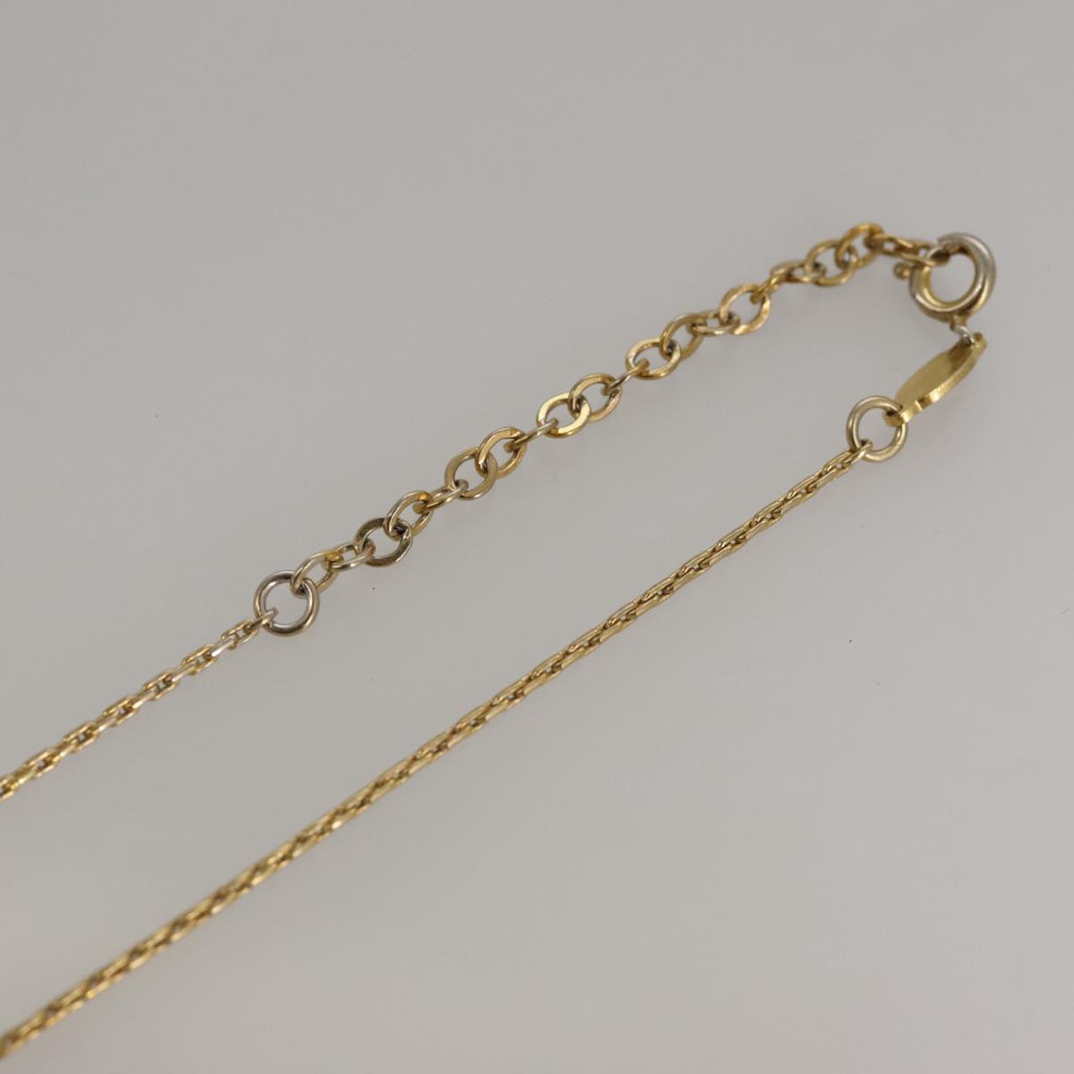 Christian Dior Necklace metal Gold Auth yk16065