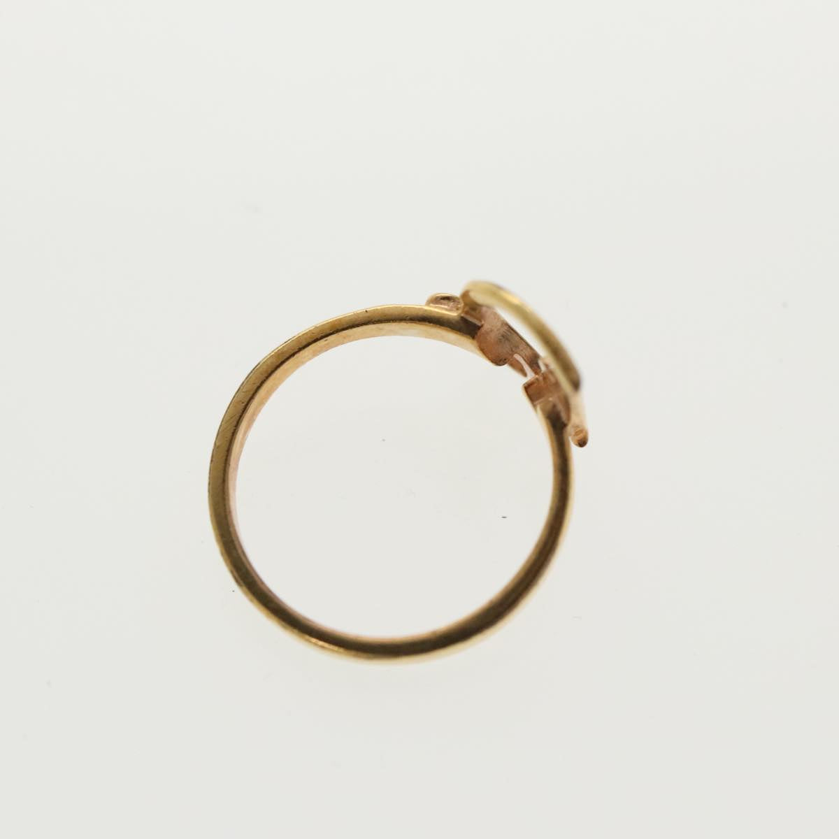 Christian Dior Ring metal Gold Auth yk16066