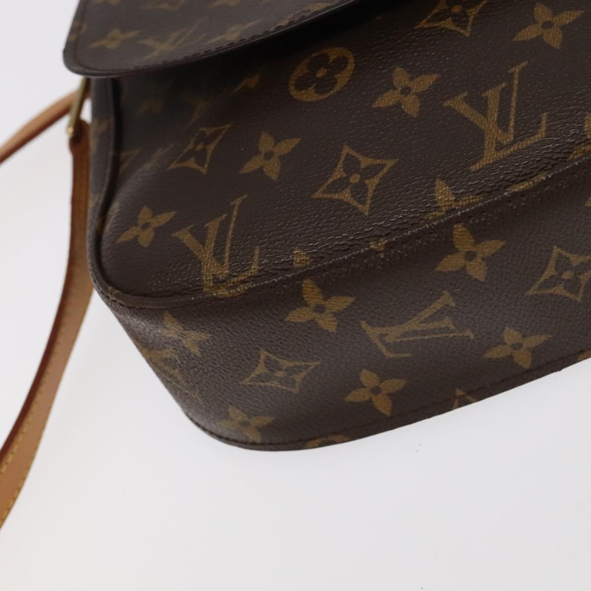 LOUIS VUITTON Monogram Saint Cloud GM Shoulder Bag M51242 LV Auth yk16070