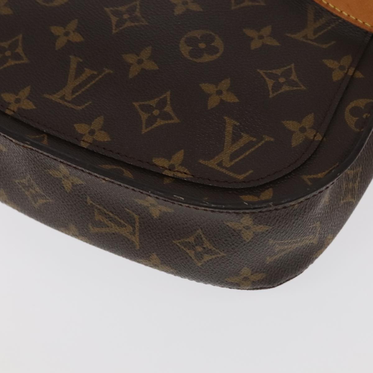 LOUIS VUITTON Monogram Saint Cloud GM Shoulder Bag M51242 LV Auth yk16070