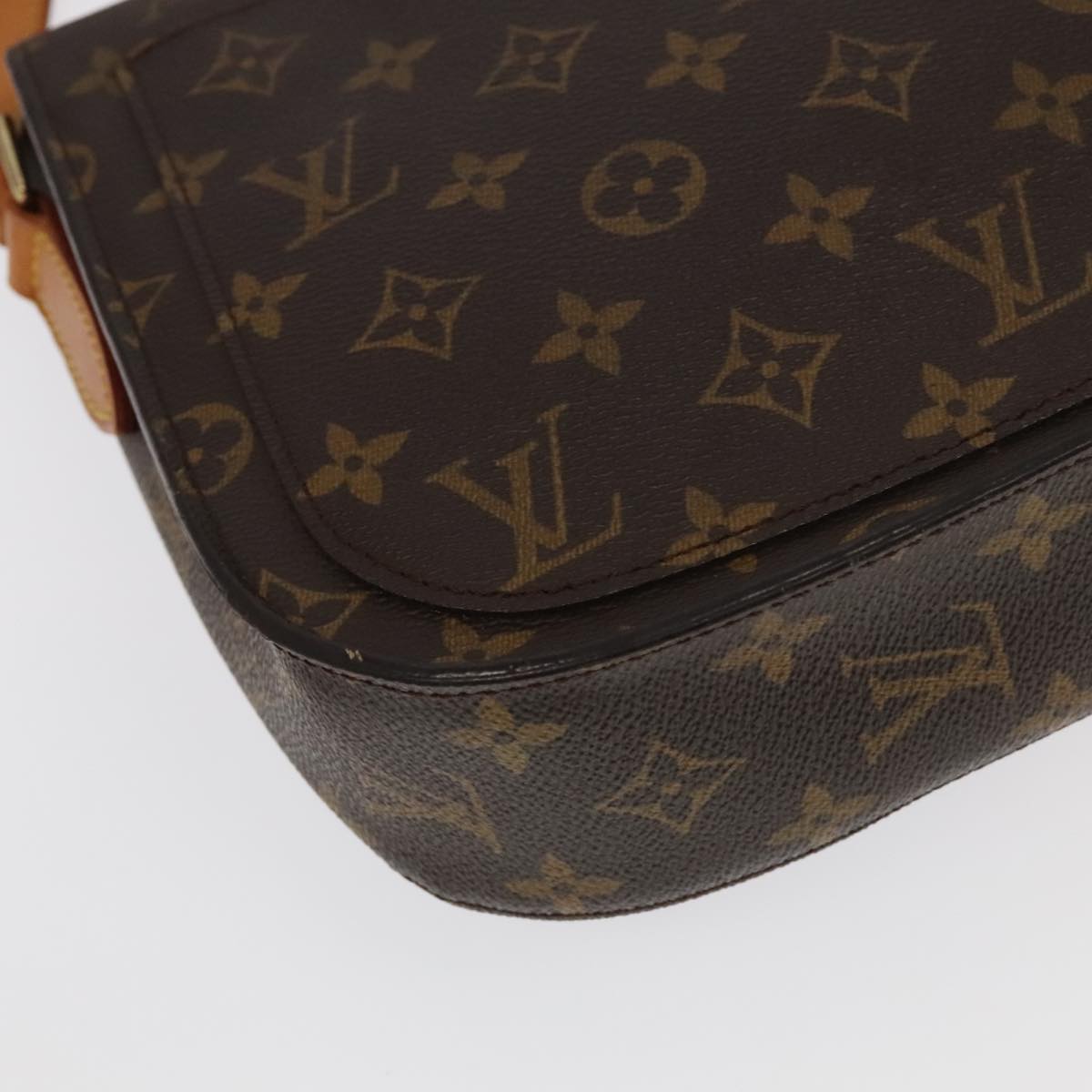 LOUIS VUITTON Monogram Saint Cloud GM Shoulder Bag M51242 LV Auth yk16070