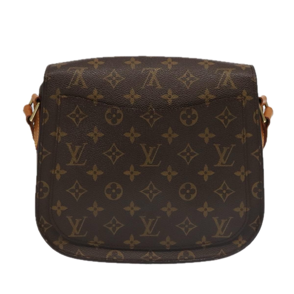 LOUIS VUITTON Monogram Saint Cloud GM Shoulder Bag M51242 LV Auth yk16070