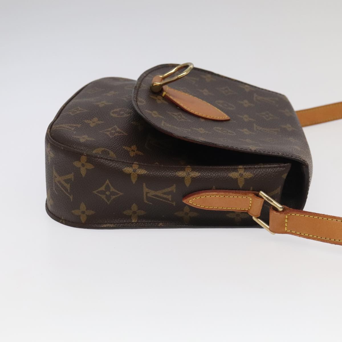 LOUIS VUITTON Monogram Saint Cloud GM Shoulder Bag M51242 LV Auth yk16070