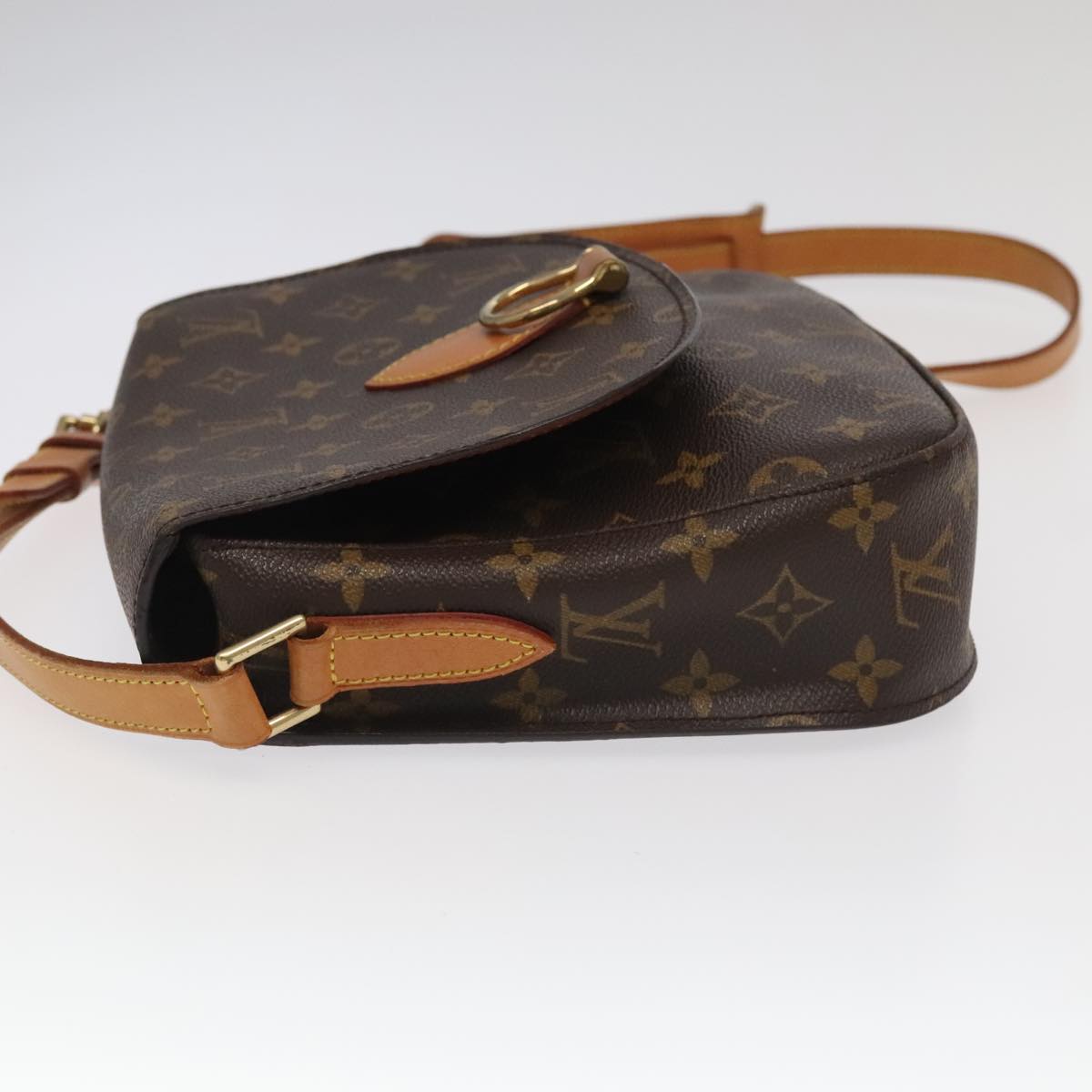 LOUIS VUITTON Monogram Saint Cloud GM Shoulder Bag M51242 LV Auth yk16070