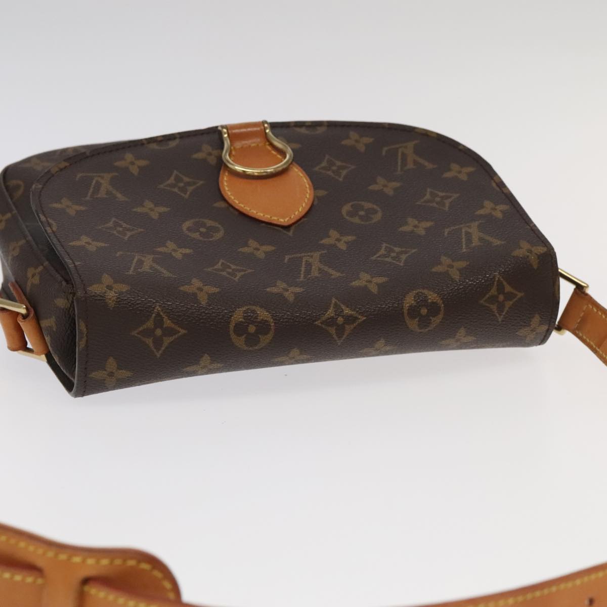 LOUIS VUITTON Monogram Saint Cloud GM Shoulder Bag M51242 LV Auth yk16070