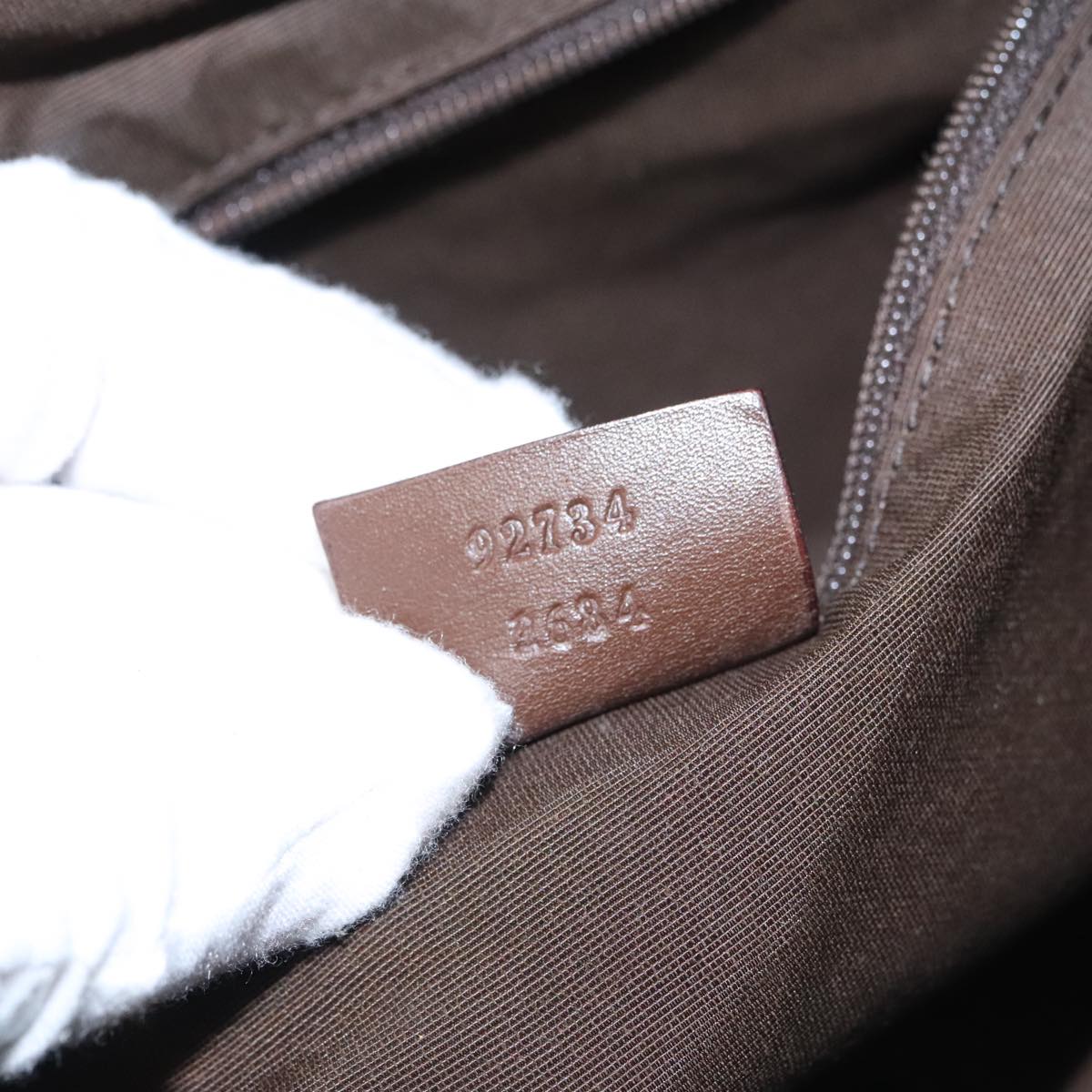 GUCCI GG Canvas Hand Bag Purple 92734 Auth yk16279