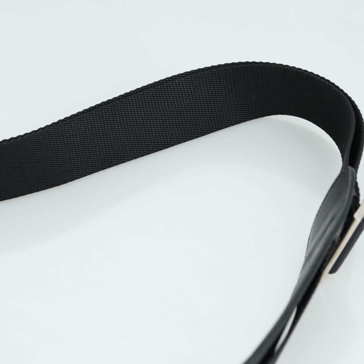 PRADA Shoulder Bag Nylon Black Auth yk16281