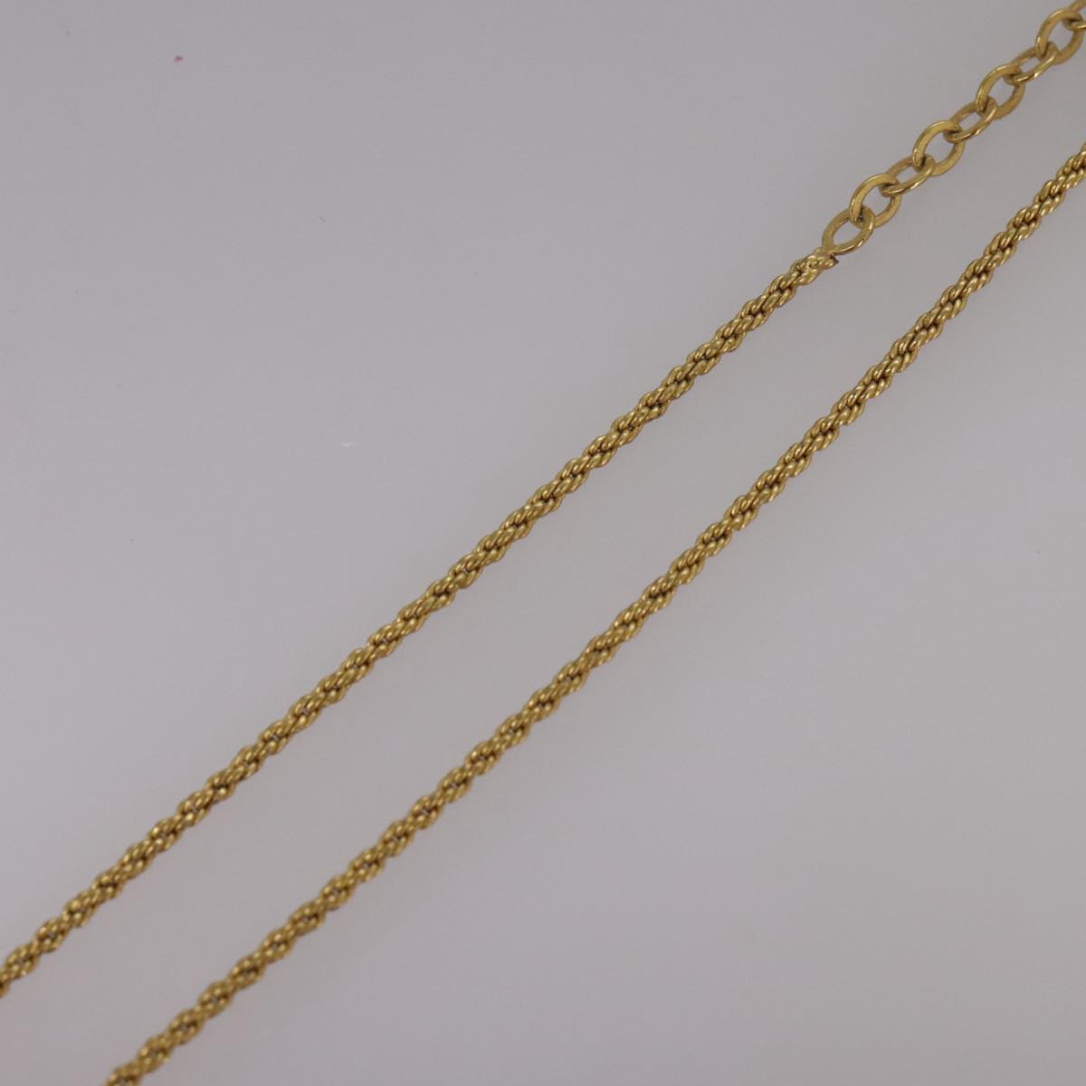 Christian Dior Necklace metal Gold Auth yk16358