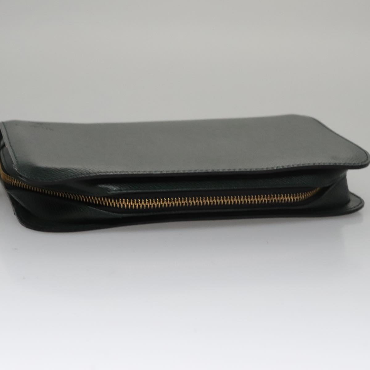 LOUIS VUITTON Taiga Baikal Clutch Bag Epicea M30184 LV Auth yk16616