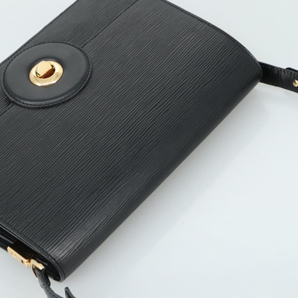 LOUIS VUITTON Epi Free Run Shoulder Bag Black M52402 LV Auth yk16660