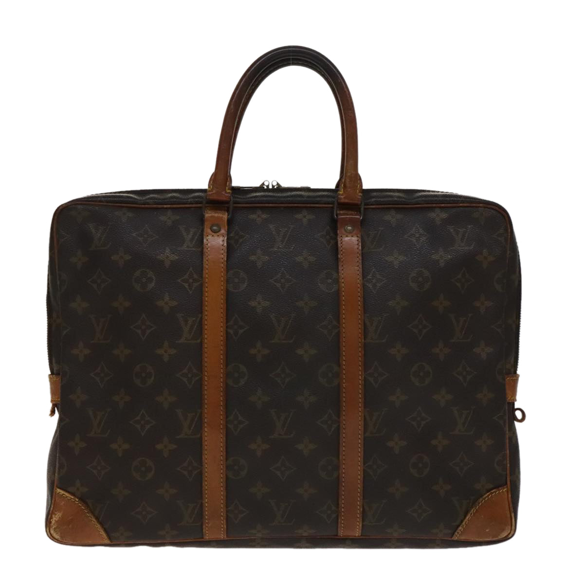 LOUIS VUITTON Monogram Porte Documents Voyage Business Bag M52005 Auth yk16675
