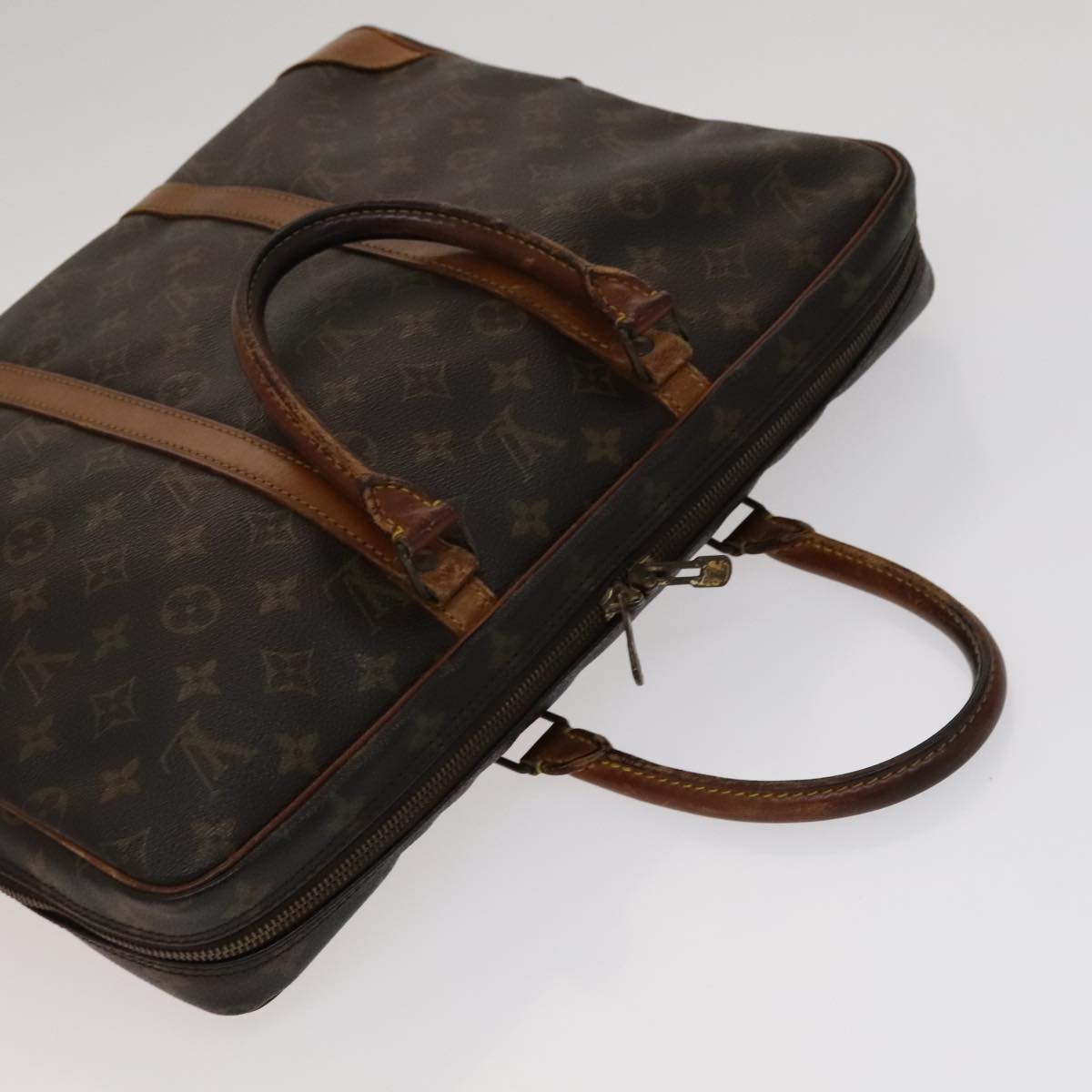 LOUIS VUITTON Monogram Porte Documents Voyage Business Bag M52005 Auth yk16675