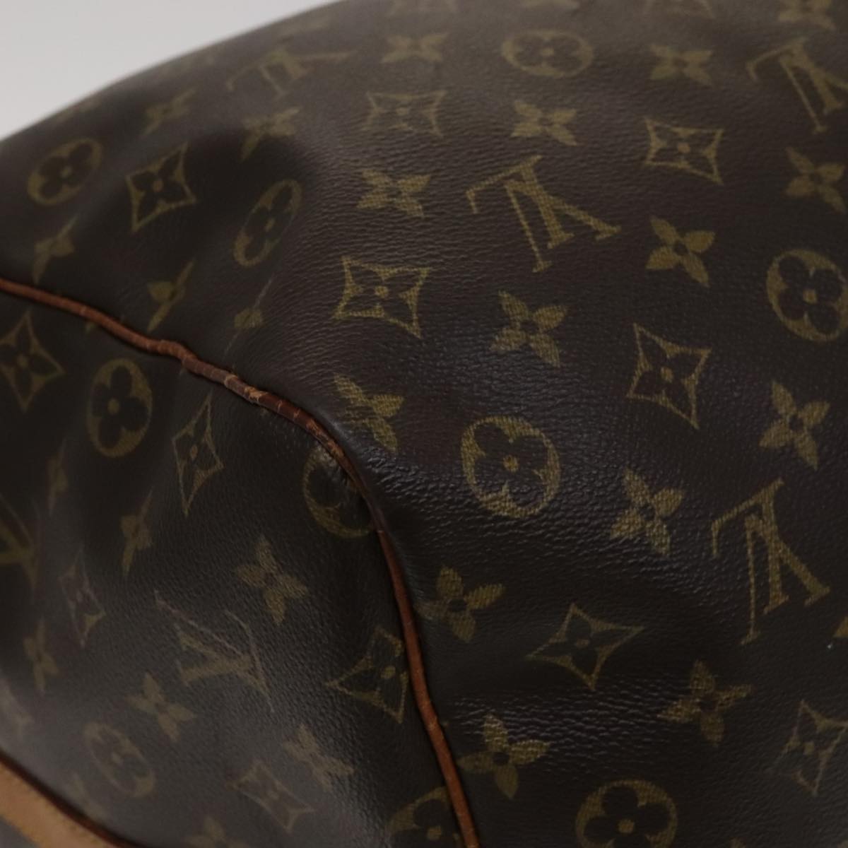 LOUIS VUITTON Monogram Keepall Bandouliere 60 Boston Bag M41412 LV Auth yk16715