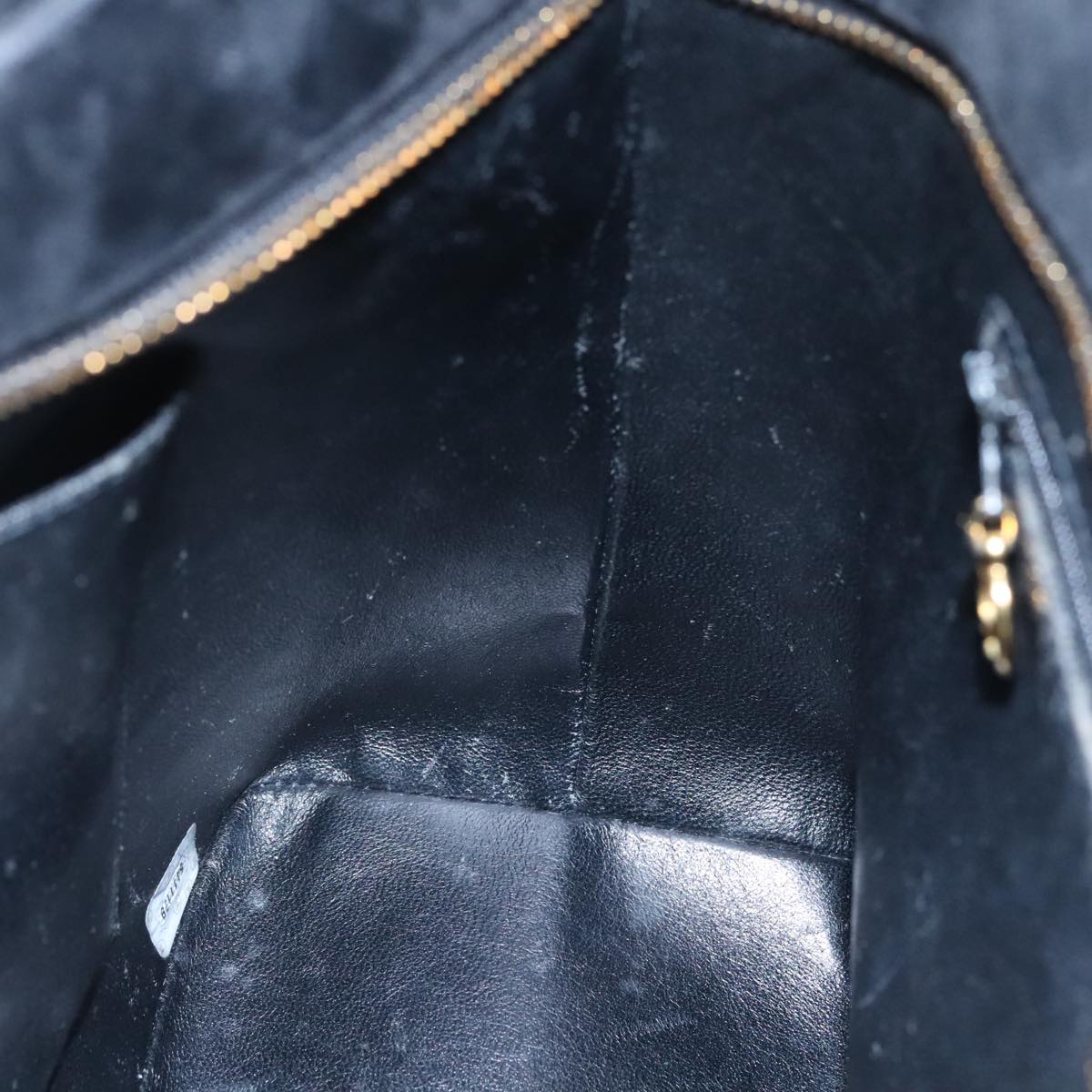 CHANEL Matelasse Standard Tote Bag Velor Black CC Auth yk16770