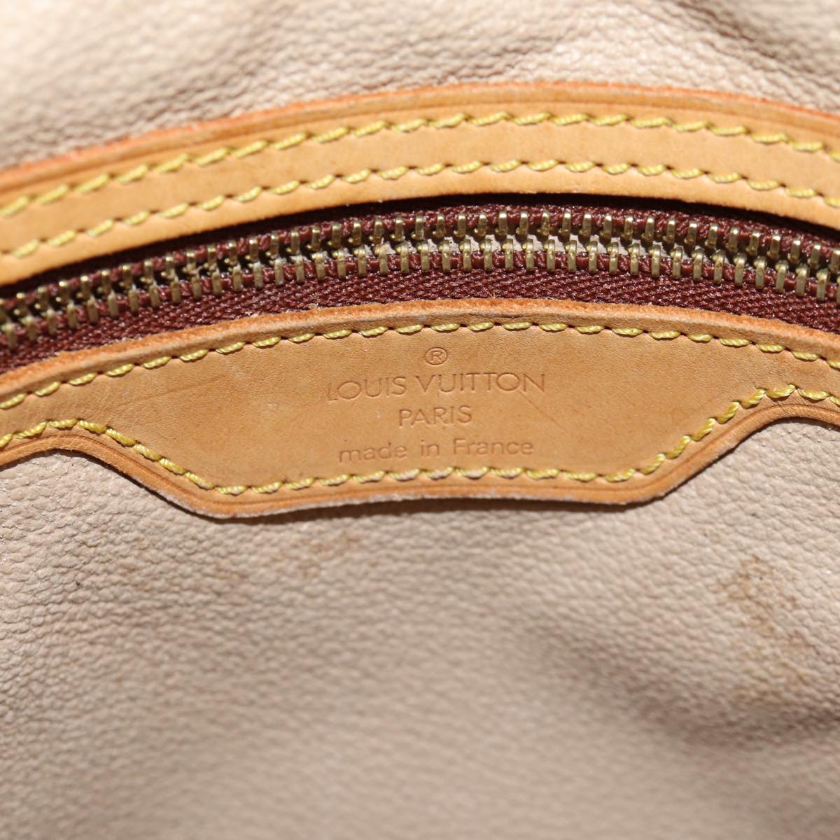 LOUIS VUITTON Monogram Bucket GM Shoulder Bag M42236 LV Auth yk16771