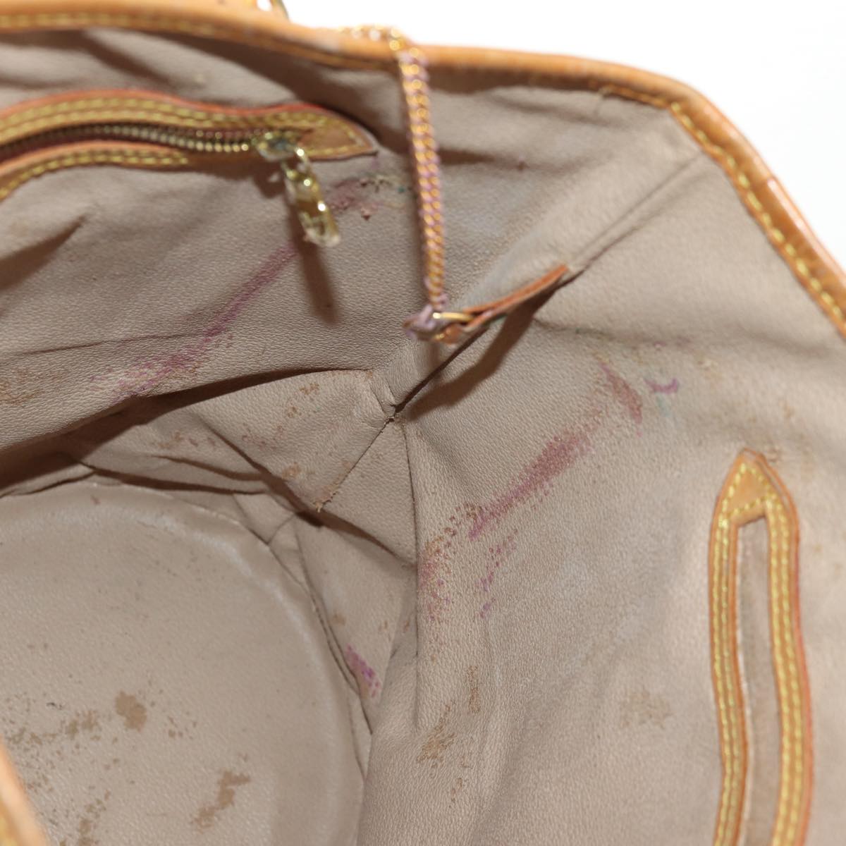 LOUIS VUITTON Monogram Bucket GM Shoulder Bag M42236 LV Auth yk16771