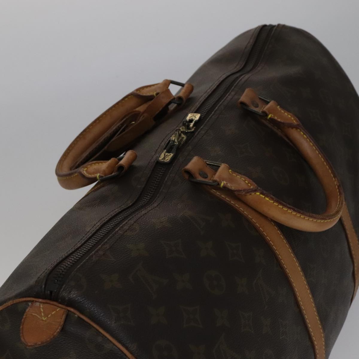 LOUIS VUITTON Monogram Keepall 50 Boston Bag M41426 LV Auth yk16778