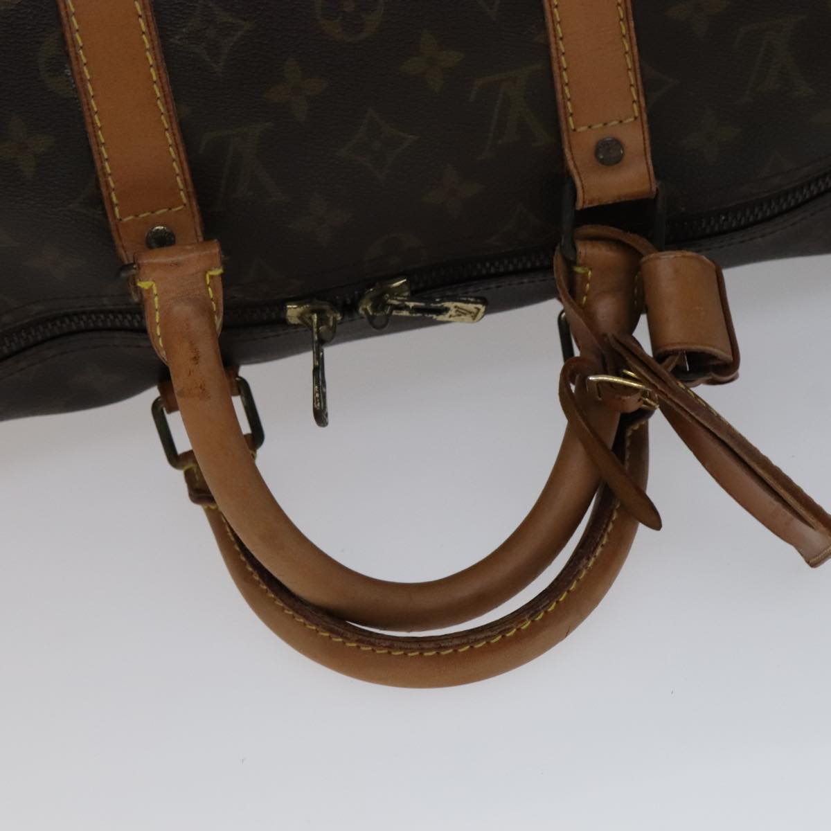 LOUIS VUITTON Monogram Keepall 50 Boston Bag M41426 LV Auth yk16778