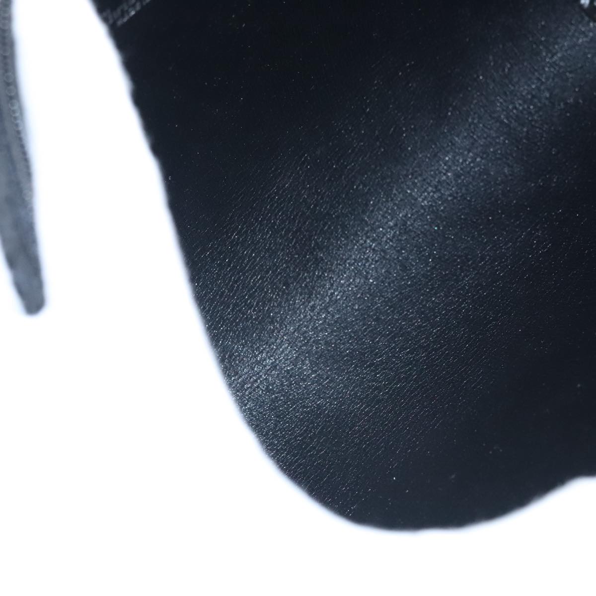 Christian Dior Trotter Canvas Clutch Bag Gold Black Auth yk16815