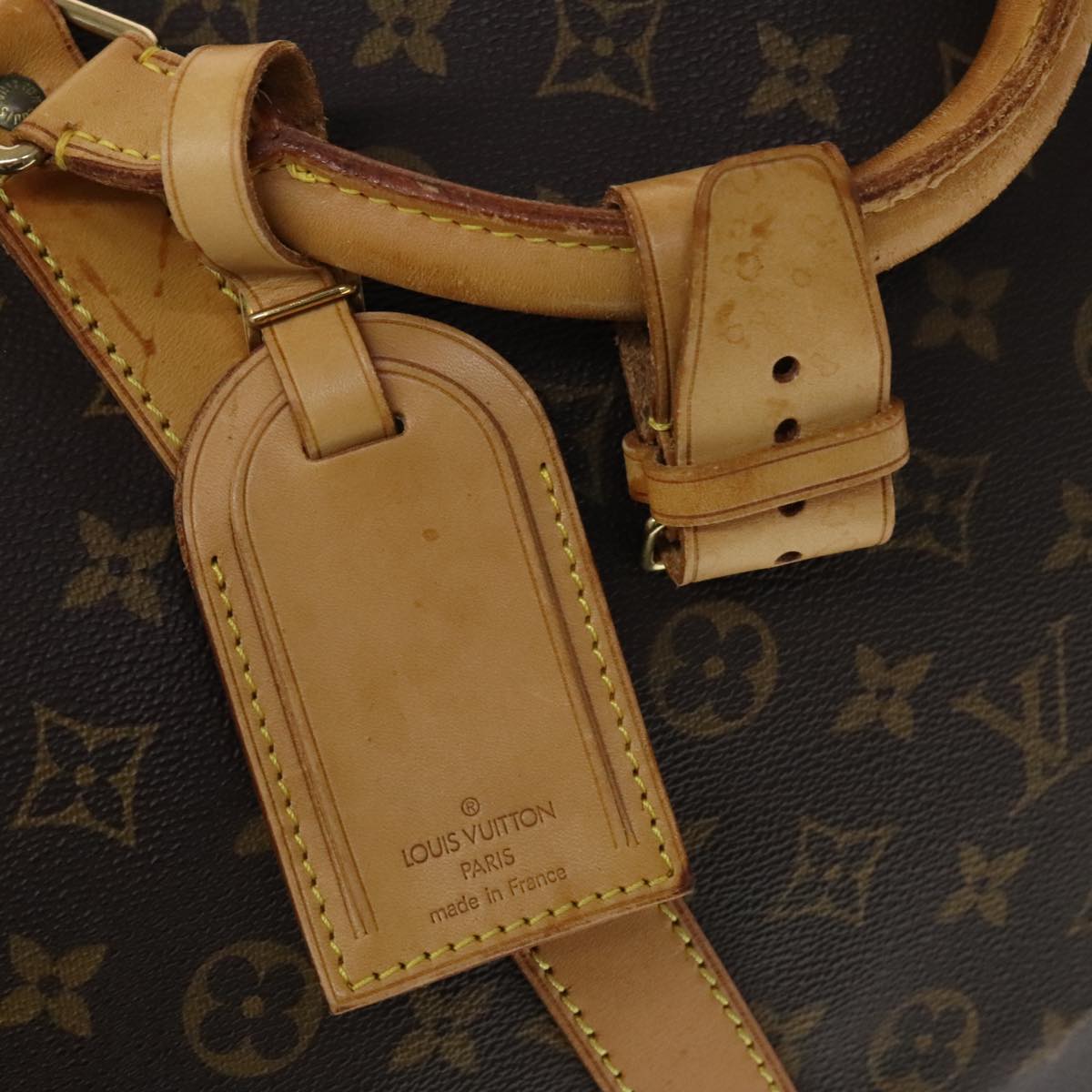 LOUIS VUITTON Monogram Keepall 60 Boston Bag M41422 LV Auth yk16849