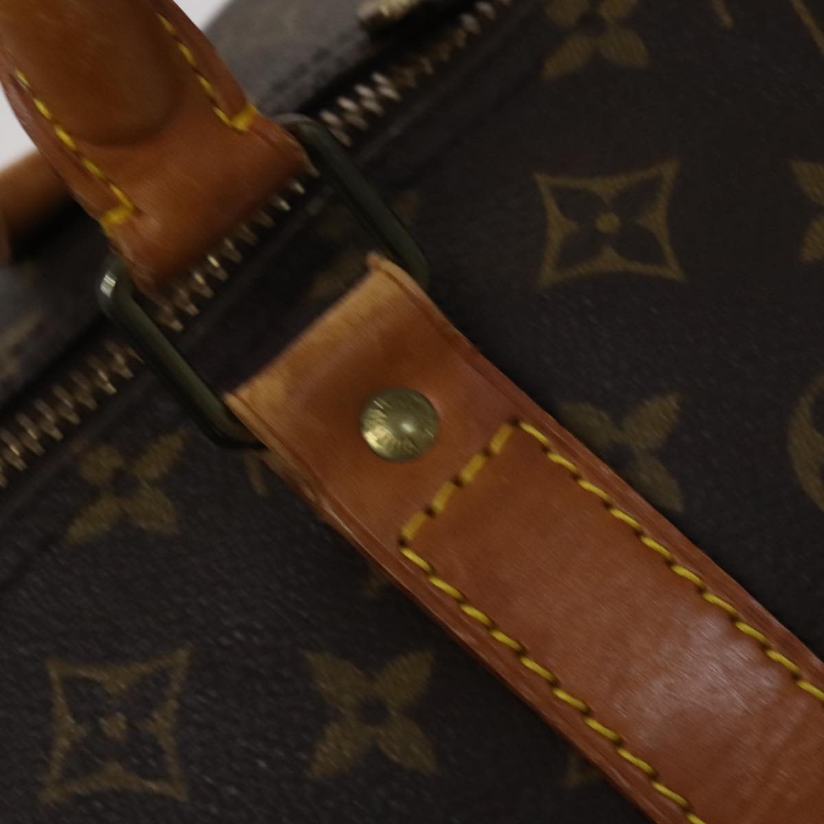 LOUIS VUITTON Monogram Keepall 60 Boston Bag M41422 LV Auth yk16857