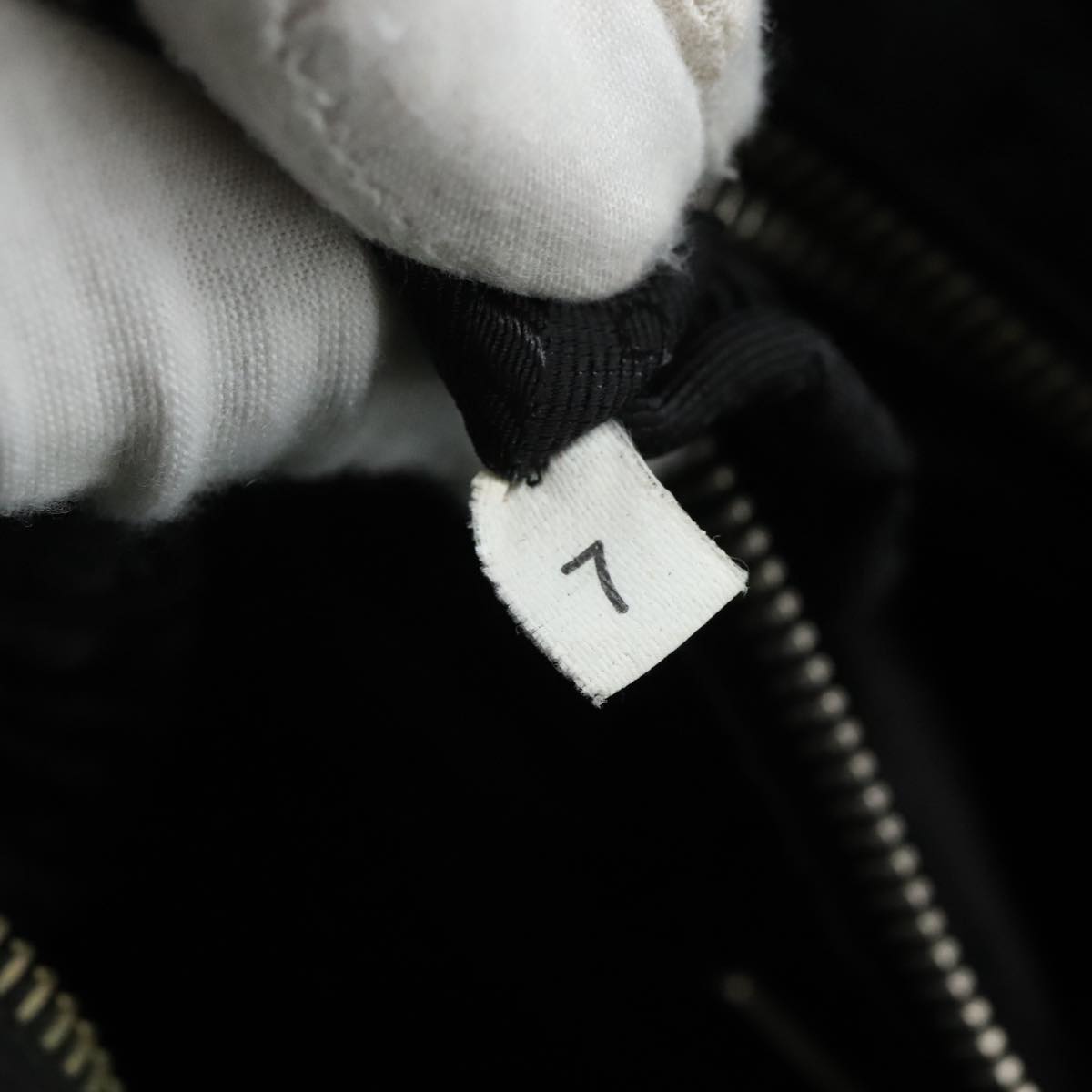 PRADA Quilted Shoulder Bag Nylon Black Auth yk16865