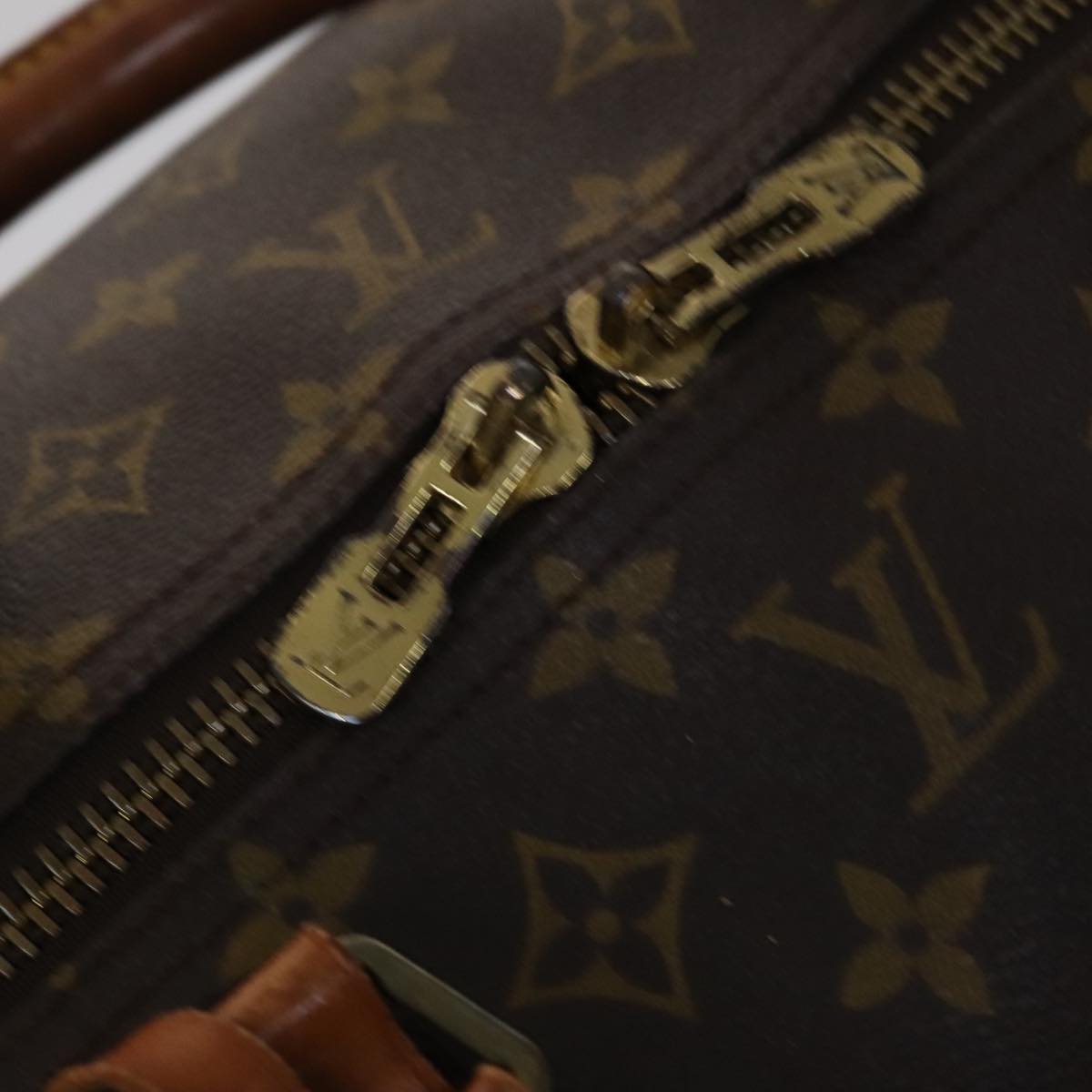 LOUIS VUITTON Monogram Keepall 60 Boston Bag M41422 LV Auth yk16870