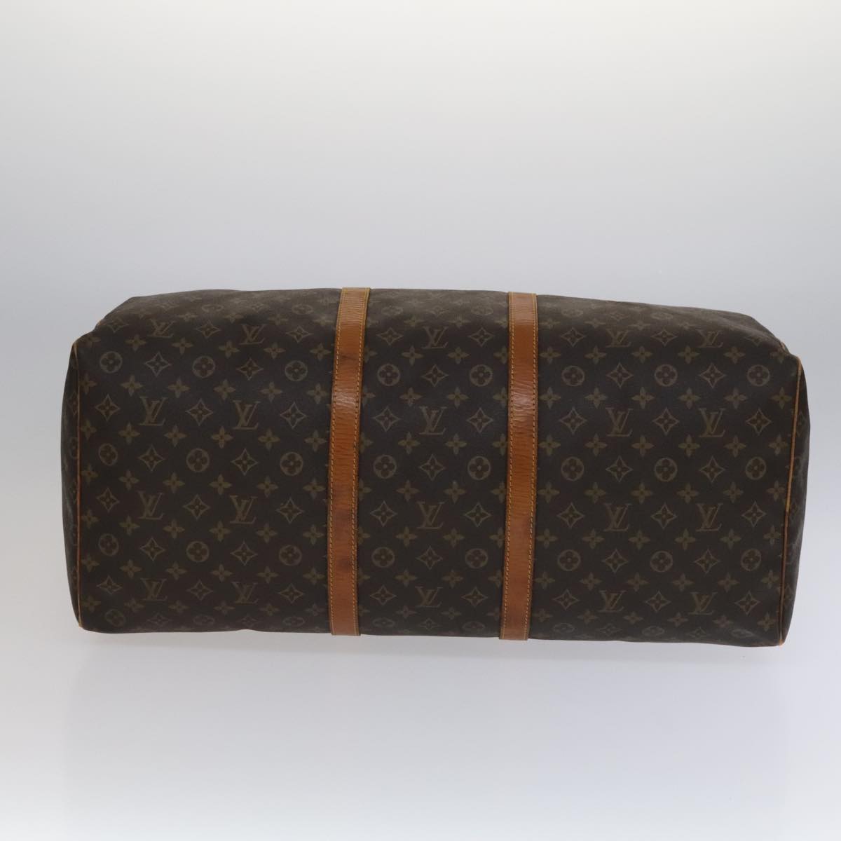 LOUIS VUITTON Monogram Keepall 60 Boston Bag M41422 LV Auth yk16870