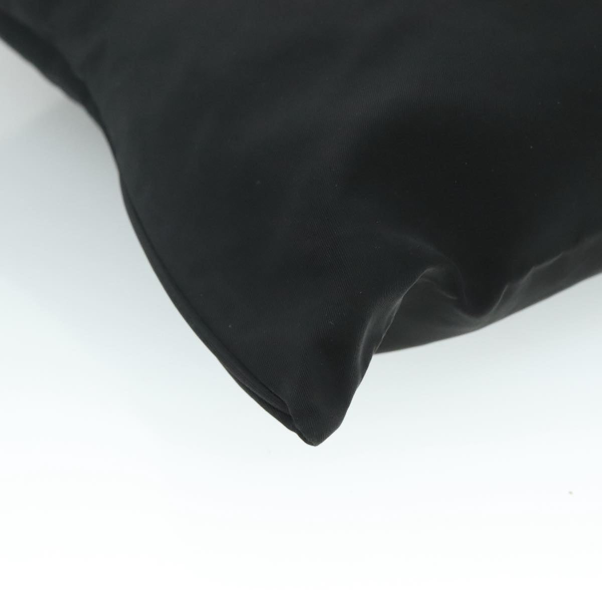 PRADA Tote Bag Nylon Black Auth yk16893