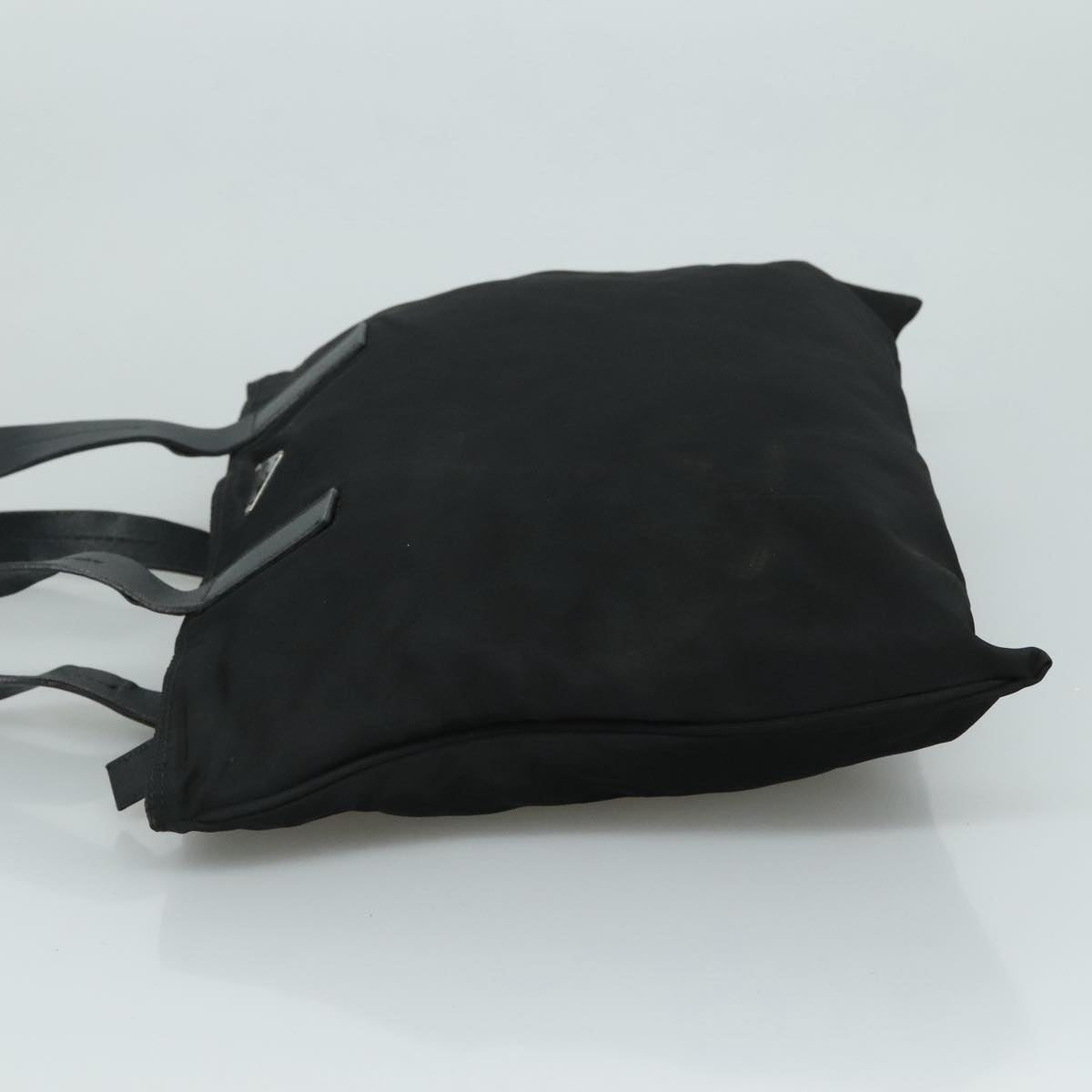 PRADA Tote Bag Nylon Black Auth yk16893