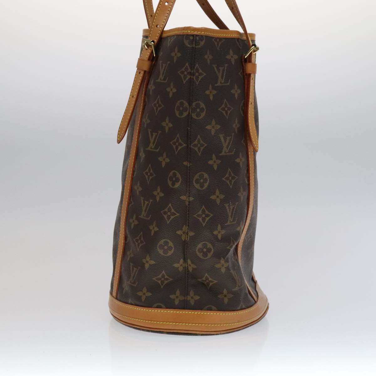 LOUIS VUITTON Monogram Bucket GM Shoulder Bag M42236 LV Auth yk16923