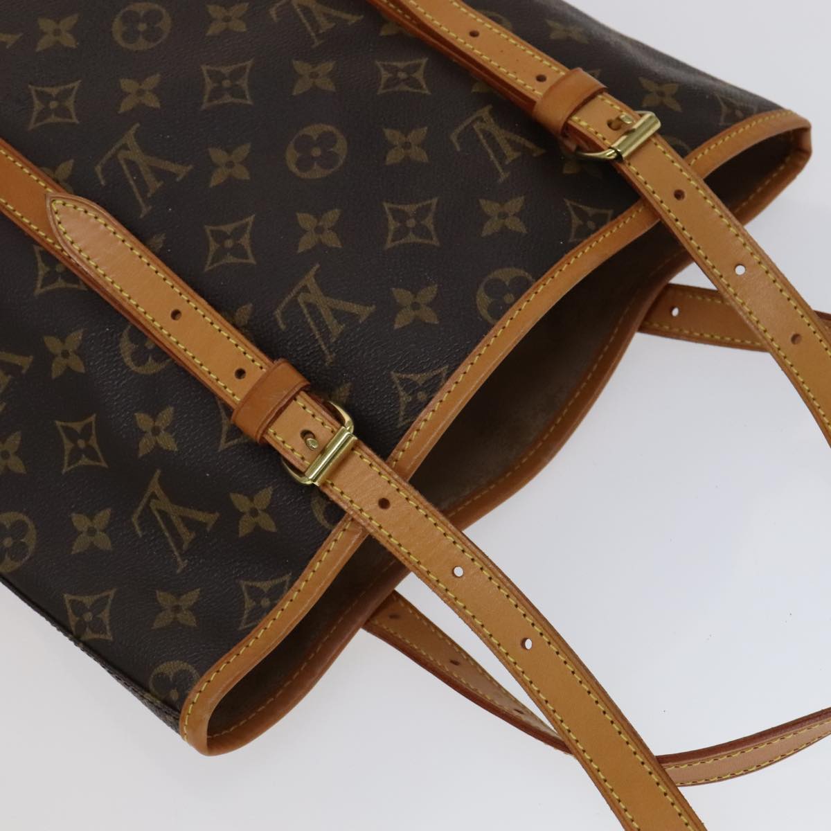 LOUIS VUITTON Monogram Bucket GM Shoulder Bag M42236 LV Auth yk16923