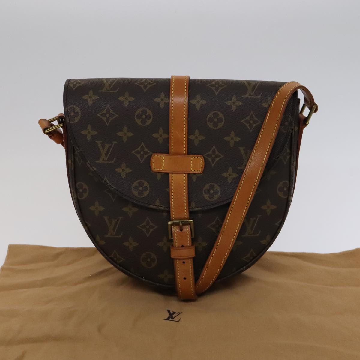 LOUIS VUITTON Monogram Chantilly GM Shoulder Bag M51232 LV Auth yk17048