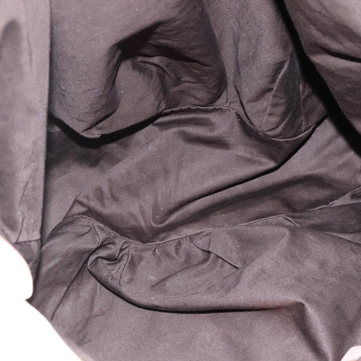 Miu Miu Tote Bag Leather 2way Pink Gold Auth yk17069