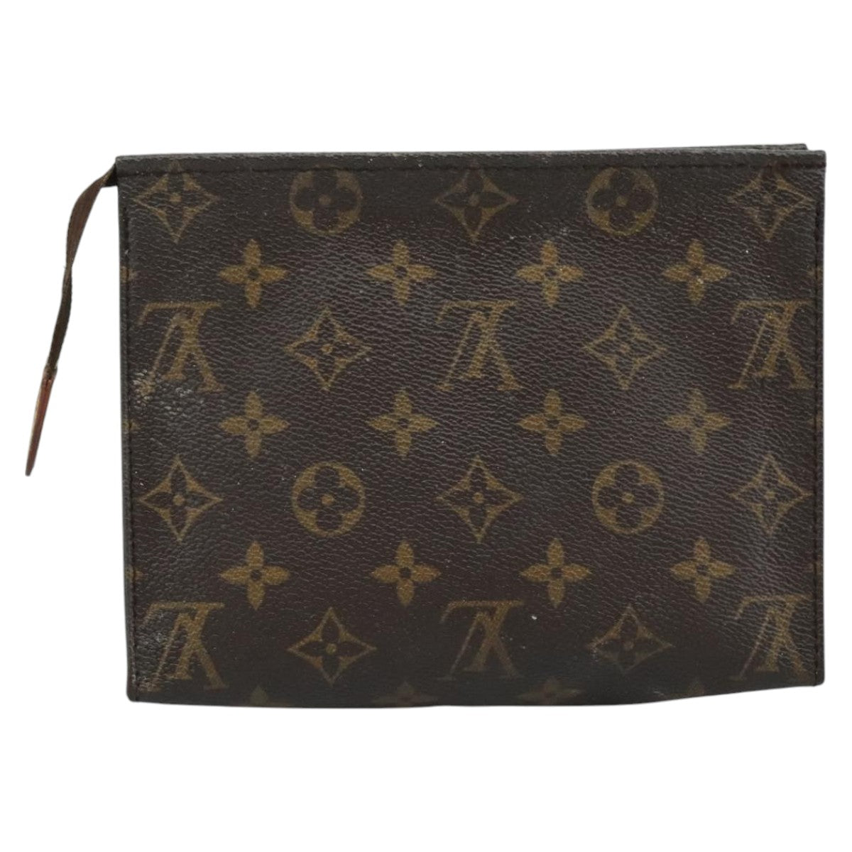 LOUIS VUITTON Monogram Poche Toilette 19 Pouch M47544 LV Auth yk17090