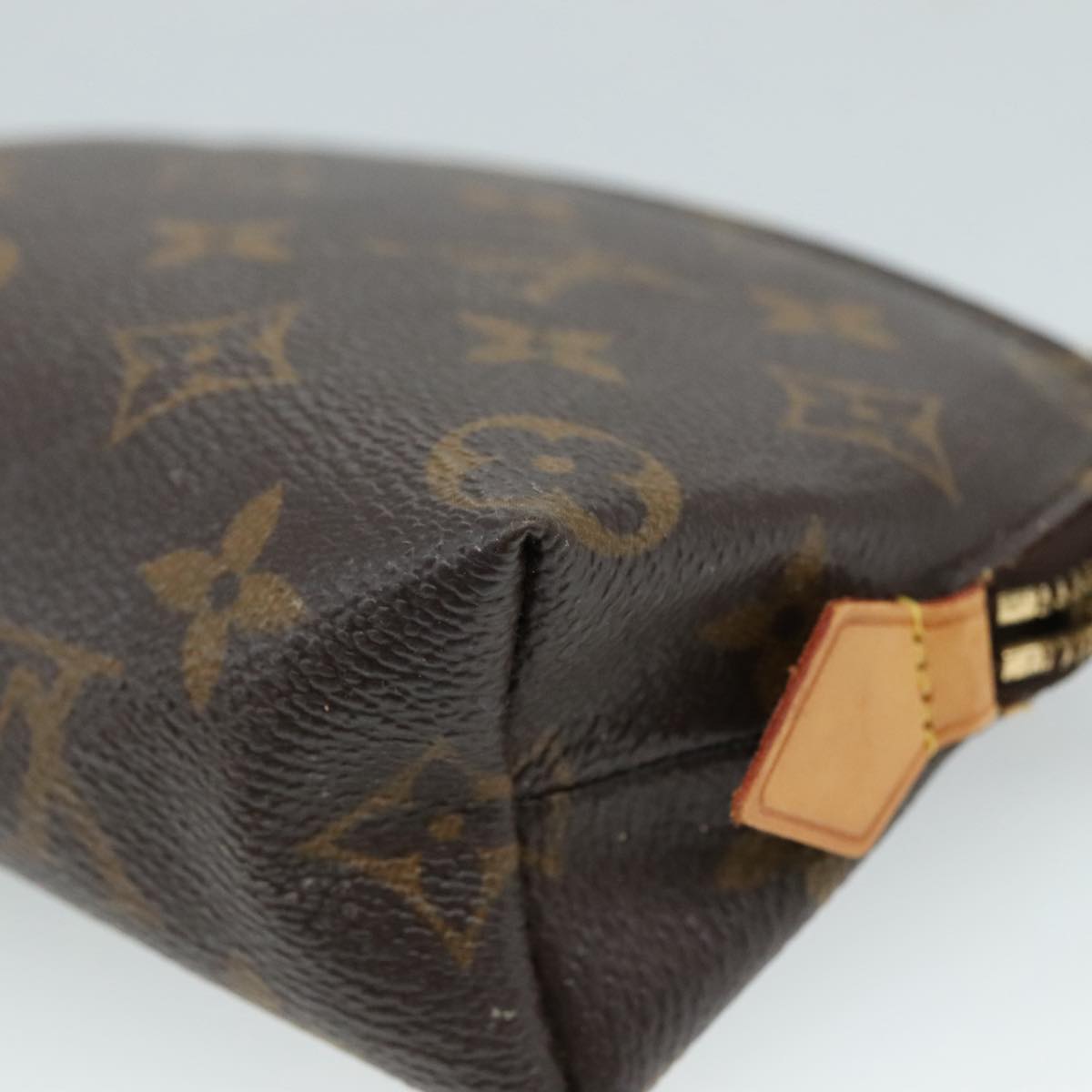 LOUIS VUITTON Monogram Pochette Cosmetic PM Cosmetic Pouch M47515 Auth yk17091