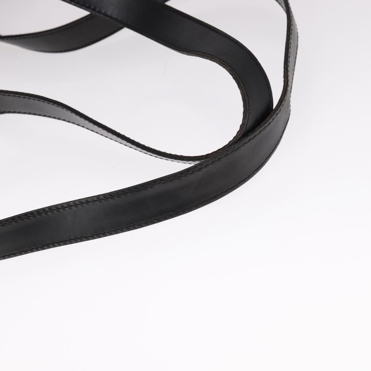 CELINE Macadam Canvas Tote Bag PVC Leather Black Auth yk17145