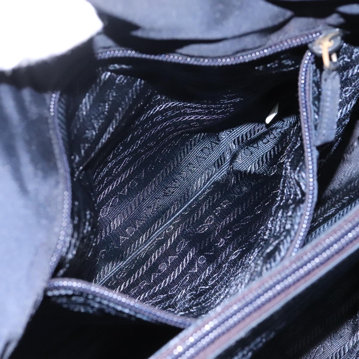 PRADA Tote Bag Nylon Navy Auth yk17425