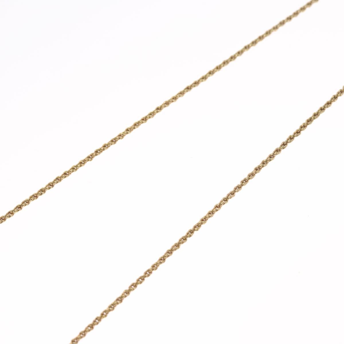 Christian Dior Necklace metal Gold Auth yk17467