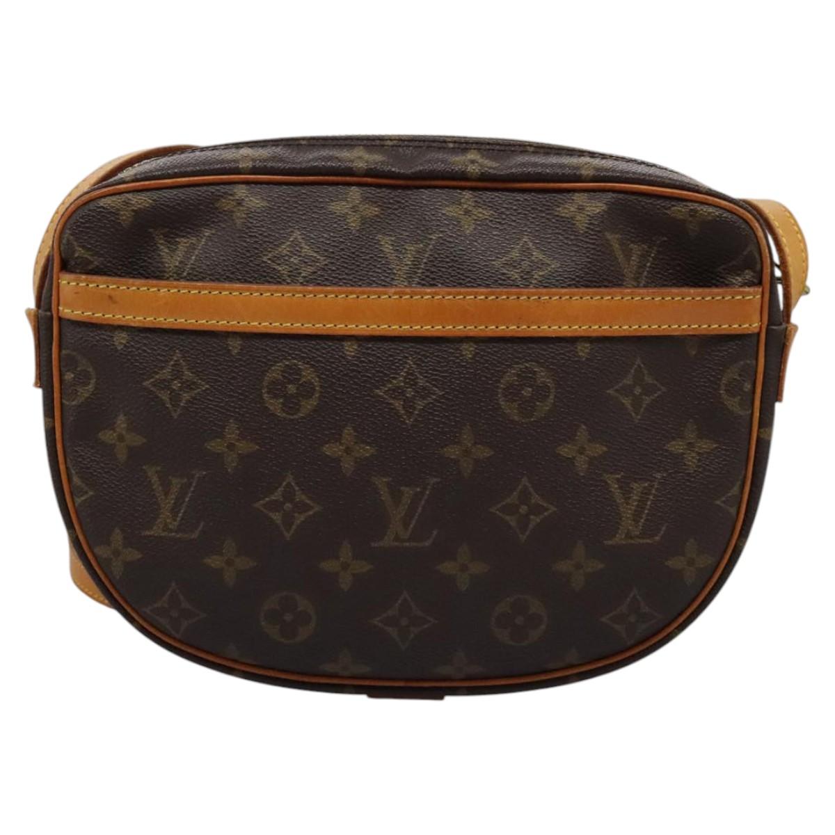 LOUIS VUITTON Monogram Jeune Fille MM Shoulder Bag M51226 LV Auth yk17577