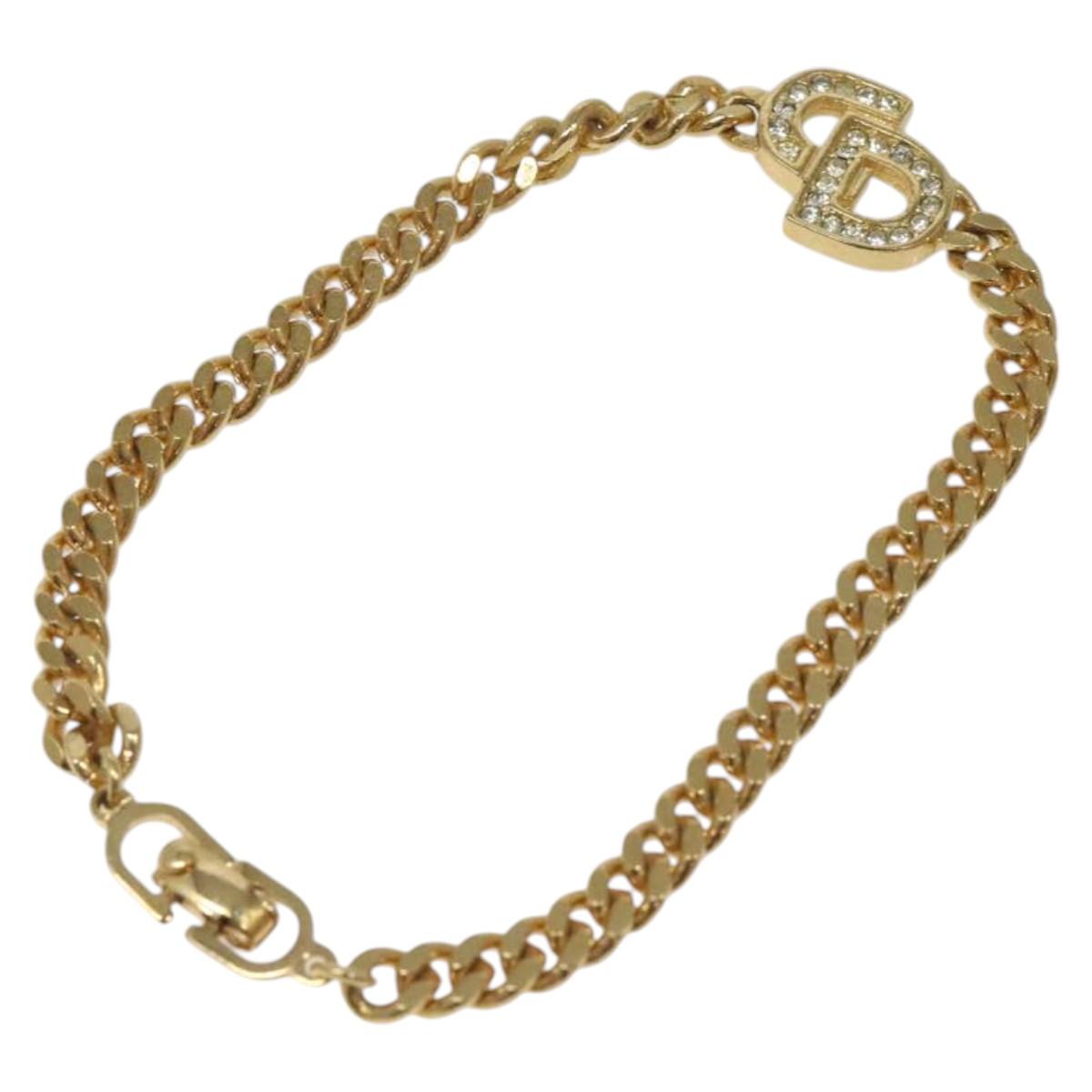 Christian Dior Bracelet metal Gold Auth yk17686