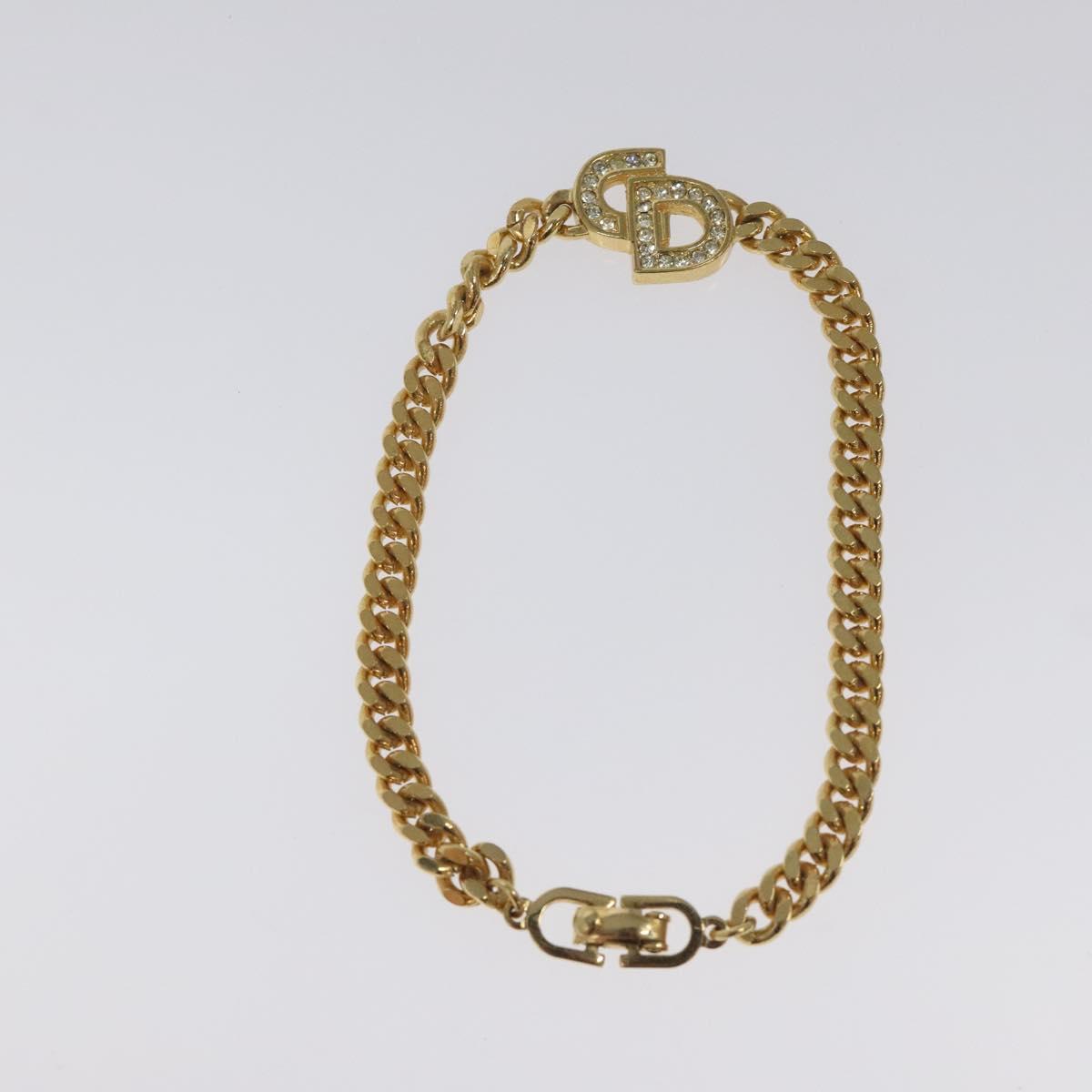 Christian Dior Bracelet metal Gold Auth yk17686