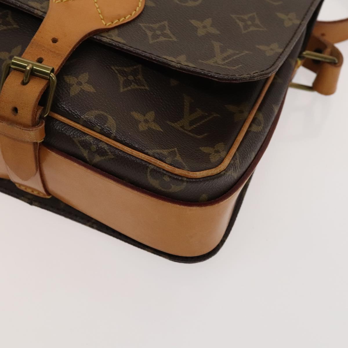 LOUIS VUITTON Monogram Cartouchiere MM Shoulder Bag M51253 LV Auth yk17825