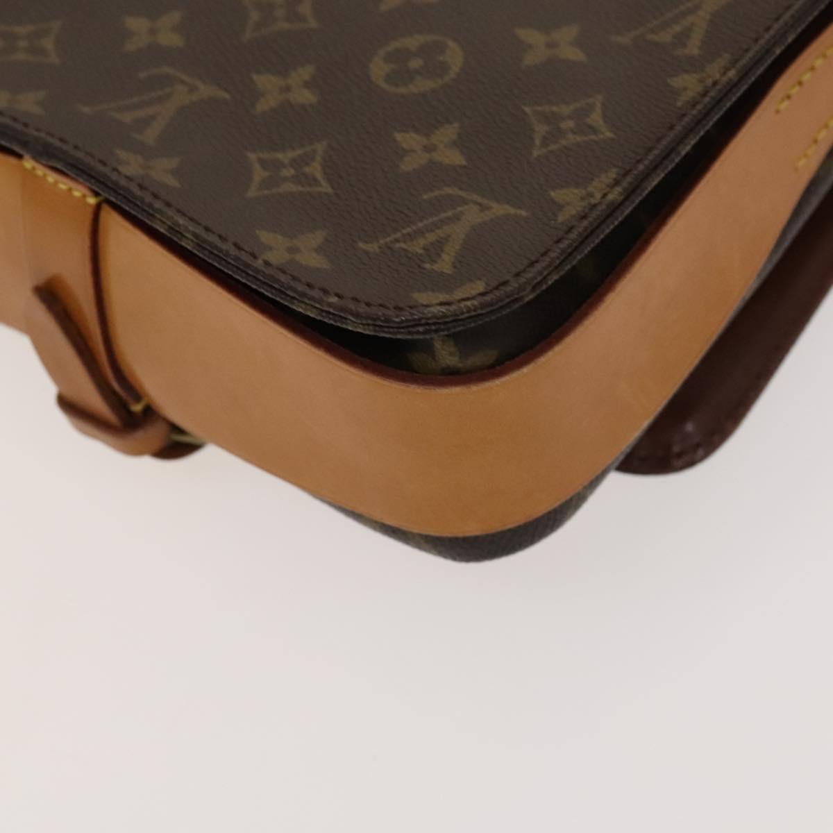 LOUIS VUITTON Monogram Cartouchiere MM Shoulder Bag M51253 LV Auth yk17825