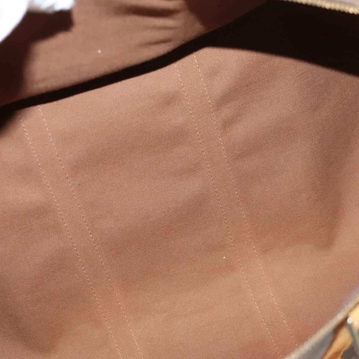 LOUIS VUITTON Monogram Keepall 55 Boston Bag M41424 LV Auth yk17831