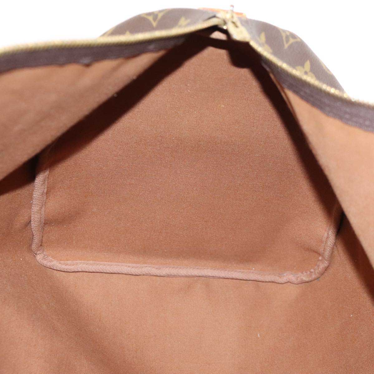 LOUIS VUITTON Monogram Keepall 55 Boston Bag M41424 LV Auth yk17831