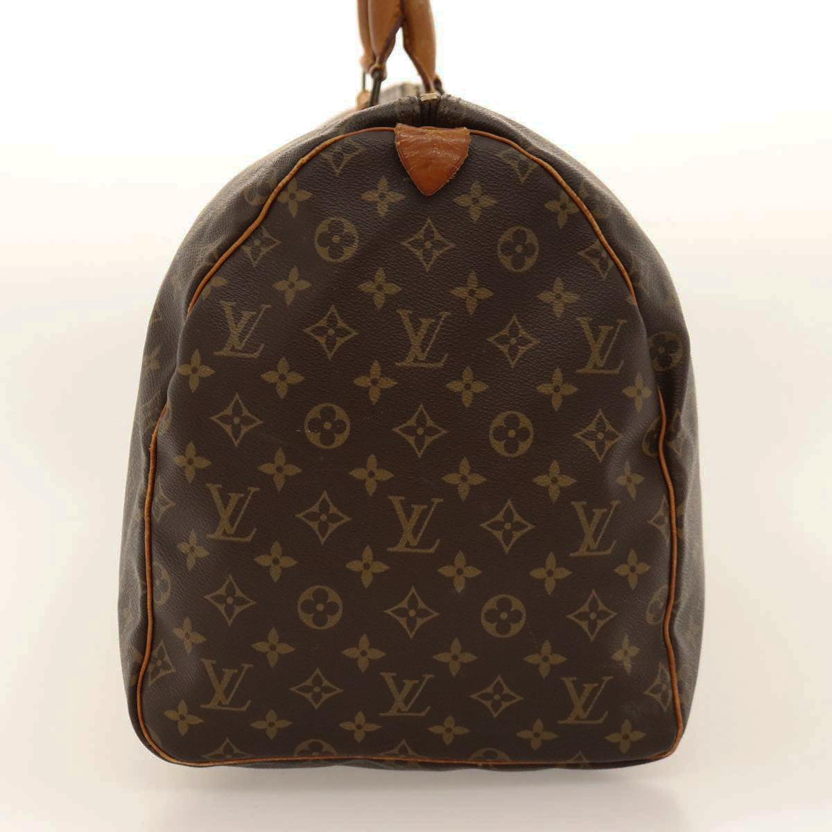 LOUIS VUITTON Monogram Keepall 55 Boston Bag M41424 LV Auth yk17831