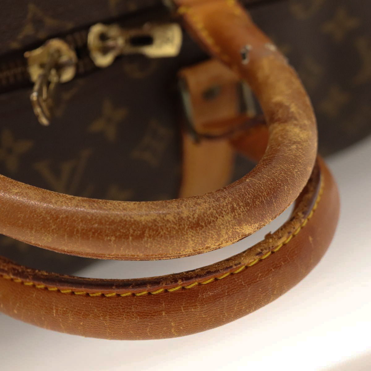 LOUIS VUITTON Monogram Keepall 55 Boston Bag M41424 LV Auth yk17831