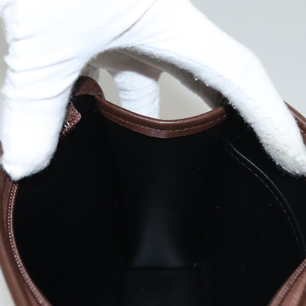 Burberrys Nova Check Accessory Pouch Canvas Beige Auth yk17888