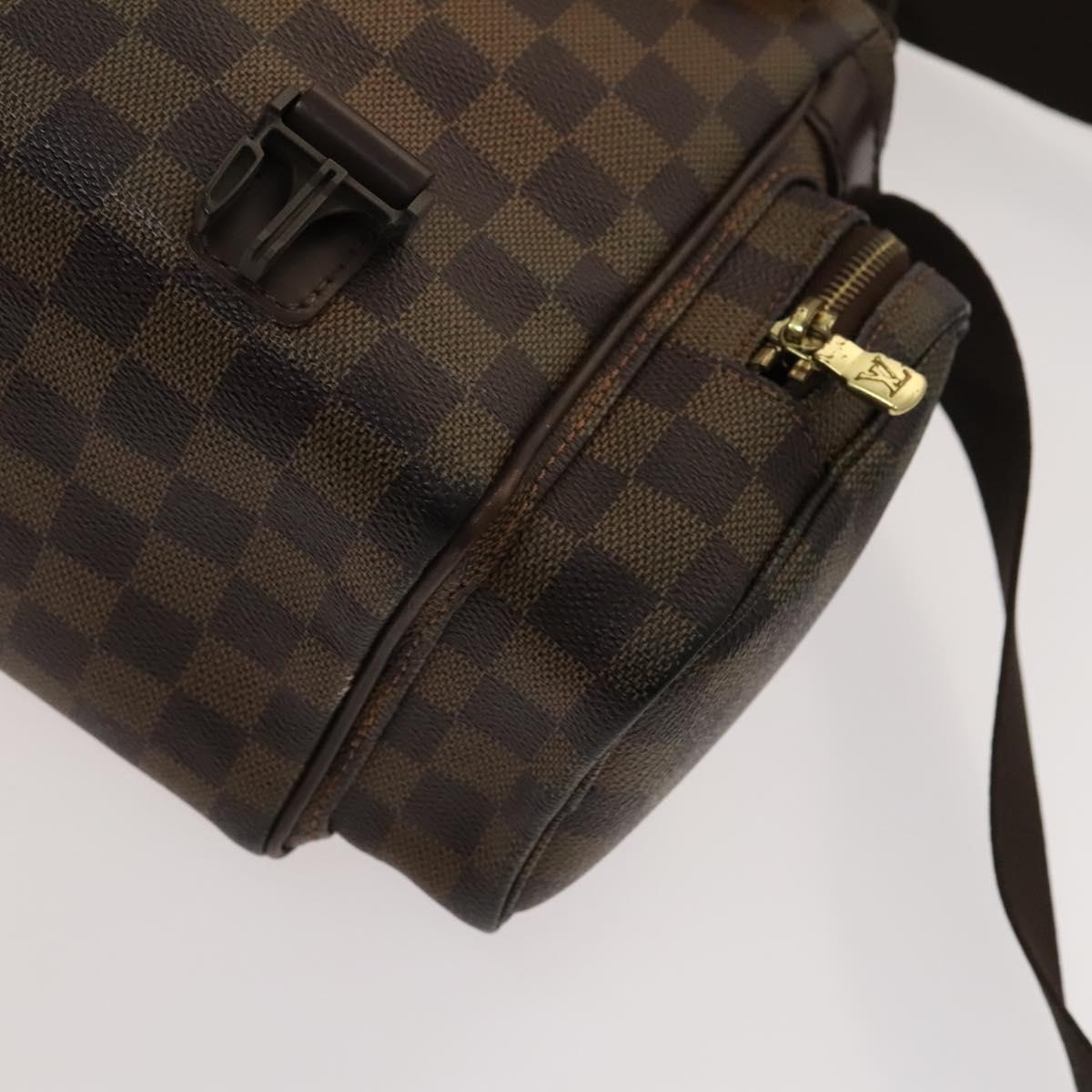 LOUIS VUITTON Damier Ebene Reporter Melville Shoulder Bag N51126 LV Auth yk17936